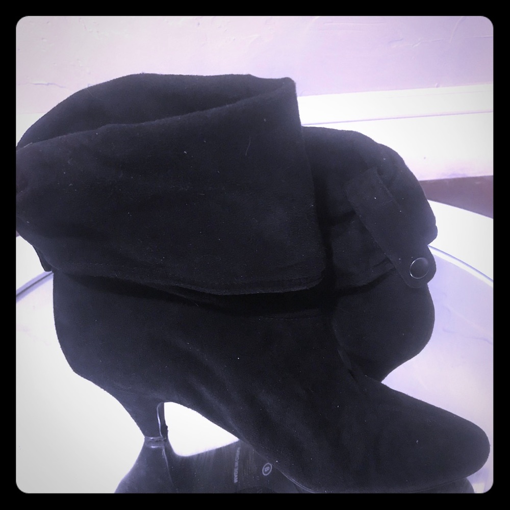 Black ankle boots